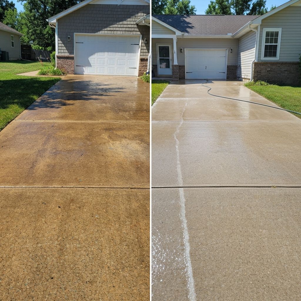 Driveway & Sidewalk Cleaning