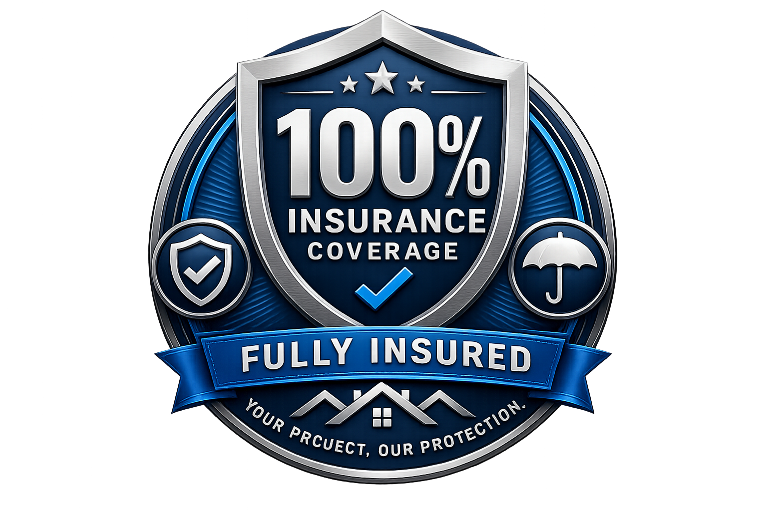 100% Insurance Coverage - Fully Insured