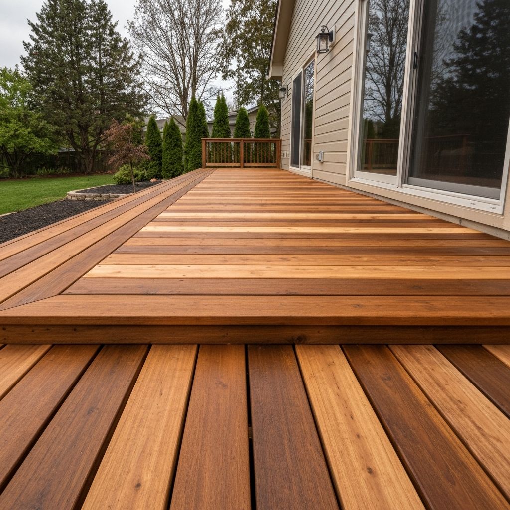 Wood Deck Installation